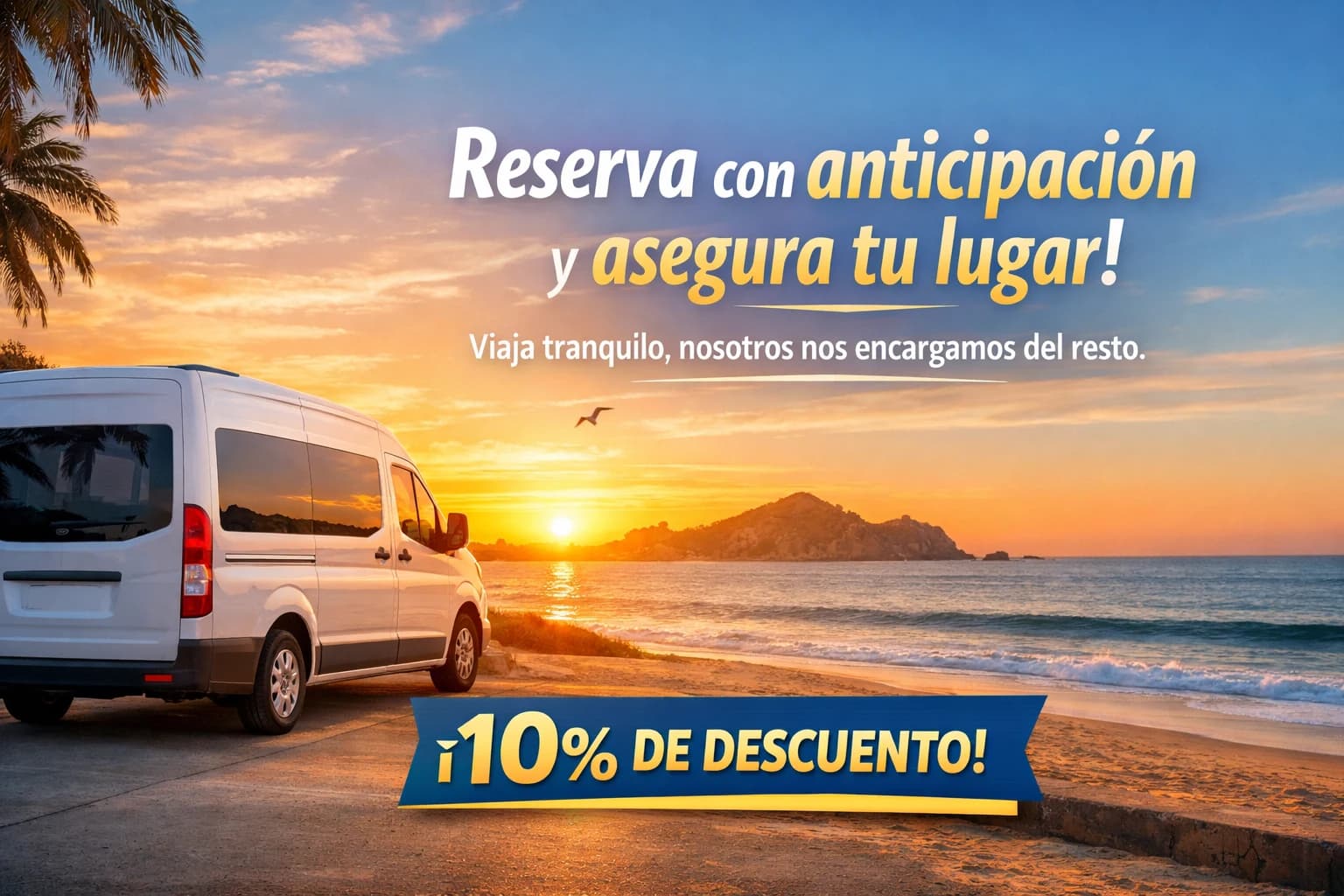 Promoción 10% de descuento reservando con anticipación en Explore Mazatlán
